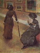 Edgar Degas Mis Cessate in Louvre oil painting artist